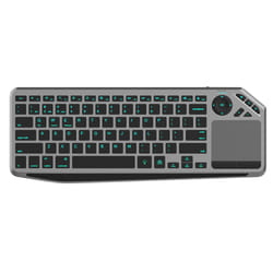 Techly ICTB9801TB clavier RF sans fil + Bluetooth QWERTY Anglais américain Noir