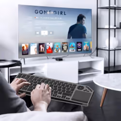 Techly ICTB9801TB clavier RF sans fil + Bluetooth QWERTY Anglais américain Noir - Vue supplémentaire 13