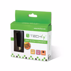 Techly IDATA HDMI-VGA2MABT2 convertisseur de signal vidéo Convertisseur vidéo de passif 1920 x 1080 pixels