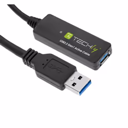 Techly ICUR30100G câble USB 10 m - Vue supplémentaire 4