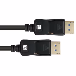 Techly ICOC-DSP-A21-010 câble DisplayPort 1 m Noir