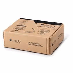 Techly ICA-TBL DOCK81 Support de livres Support pour tablette Argent