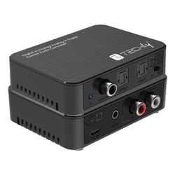 Techly IDATA SPDIF-10 convertisseur audio Noir