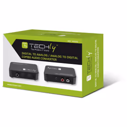 Techly IDATA SPDIF-10 convertisseur audio Noir - Vue supplémentaire 2