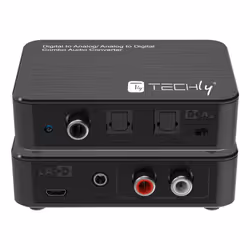 Techly IDATA SPDIF-10 convertisseur audio Noir - Vue supplémentaire 3