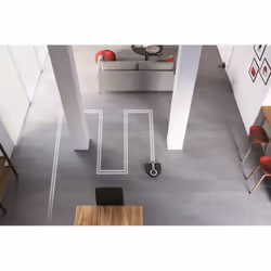 Hoover HGO710 011 robot aspirateur 0,4 L Sans sac Noir
