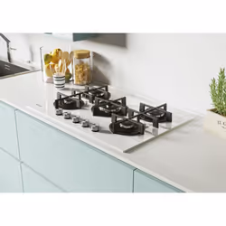 Candy Moderna CVG74WPW Blanc Intégré 74 cm Gaz 5 zone(s)