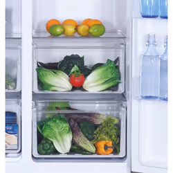 Candy CHSVN 174X frigo américain Pose libre 532 L E Acier inoxydable - Vue supplémentaire 6