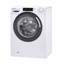 Candy CSWS496TWMRE-47, Charge avant, Pose libre, Blanc, Gauche, Rotatif, 6 kg