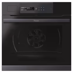 Haier I-Message Steam Series 4 HWO60SM5S5BH, Moyenne, Four électrique, 70 L, 70 L, Catalytique + Hydrolitique, Intégré