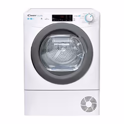 Candy CSO C10TREX-47, Pose libre, Charge avant, Condensation, Blanc, Gauche, Anthracite