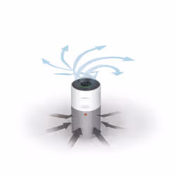 Hoover H-PURIFIER 300 HHP30C011 100 m² Blanc - Vue supplémentaire 5