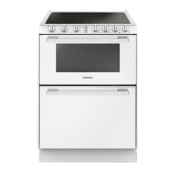 Rosieres TRV60NORB/1 four et cuisinière Plaque avec zone à induction Blanc A