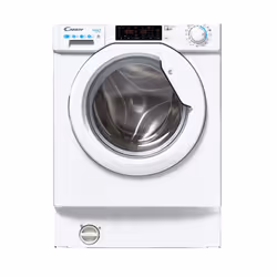 Candy Smart Inverter CBDO485TWME/1-S, Charge avant, Intégré, Blanc, Gauche, Blanc, Rotatif