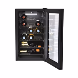 Candy DiVino CWC 021 M/N Refroidisseur de vin compresseur Pose libre Noir 21 bouteille(s)