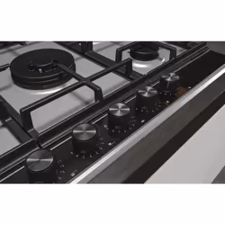 Haier Series 4 HAHG7W5XH Acier inoxydable Intégré 74.5 cm Gaz 5 zone(s) - Vue supplémentaire 8