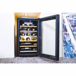 Candy DiVino CWC 021 ELSP/N Refroidisseur de vin compresseur Pose libre Noir 21 bouteille(s)