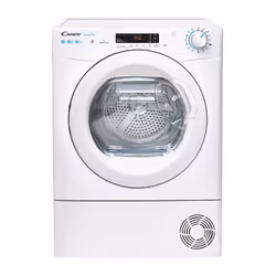 Candy Smart Pro CSOE H9A2DE-S, Pose libre, Charge avant, Pompe à chaleur, Blanc, Rotatif, Tactile, Gauche