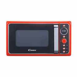 Candy Divo G20CR, Comptoir, Micro-ondes grill, 20 L, 700 W, Tactile, Rouge
