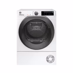 Hoover H-DRY 500 NDEH11A2TSBEXS-S, Pose libre, Charge avant, Pompe à chaleur, Blanc, Boutons, Rotatif, Noir