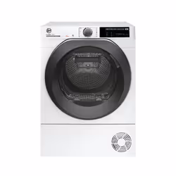 Hoover H-DRY 500 NDE H9A3TCBEXS-S, Pose libre, Charge avant, Pompe à chaleur, Blanc, Rotatif, Tactile, Gauche