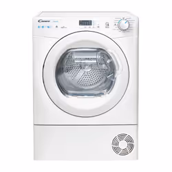 Candy Smart CSE H10A1LE-47, Pose libre, Charge avant, Pompe à chaleur, Blanc, Rotatif, Gauche