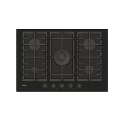 Haier Series 2 HAVG75S2B Noir Intégré 74.5 cm Gaz 5 zone(s)