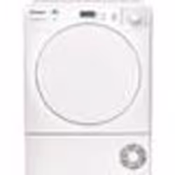Candy Smart CSE C10LF-S, Pose libre, Charge avant, Condensation, Blanc, Rotatif, Gauche