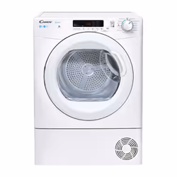 Candy Smart CSE C10DG-47, Pose libre, Charge avant, Condensation, Blanc, Rotatif, Gauche