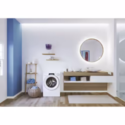 Candy RapidÓ ROW4854DWMST/1-S machine à laver avec sèche linge Pose libre Charge avant Blanc D - Vue supplémentaire 4