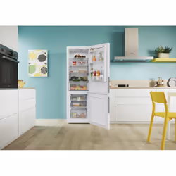 Candy City Combi CCT3L517EW réfrigérateur-congélateur Pose libre 260 L E Blanc - Vue supplémentaire 14