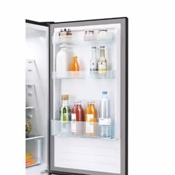 Candy City Combi CCT3L517EB réfrigérateur-congélateur Pose libre 260 L E Noir - Vue supplémentaire 6