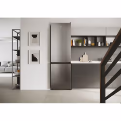 Haier 2D 60 Serie 1 HDW1620DNPK réfrigérateur-congélateur Pose libre 377 L D Argent