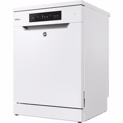 Hoover H-DISH 300 HF 3E7L0W, Pose libre, Taille maximum (60 cm), Blanc, Noir, Tactile, Fixé