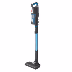 Hoover HF522STP 011, Aspirateur balai, Sans sac, Bleu, Gris, 0,45 L, Sec, Micro