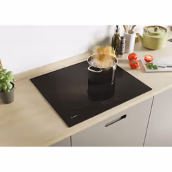 Candy Idea CI633C/M1 Plaque de cuisson Induction, 3 zones, Noir, Vetroceramic, L x P x A (mm): 590x520x60