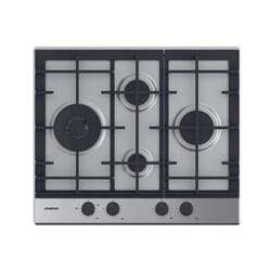Rosieres RHG6D5WC5X Acier inoxydable Intégré 59.5 cm Gaz 4 zone(s)