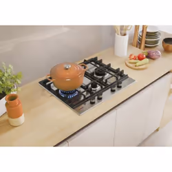 Rosieres RHG6D5WC5X Acier inoxydable Intégré 59.5 cm Gaz 4 zone(s) - Vue supplémentaire 4