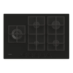 Rosieres RVG7WL4WC5B Noir Intégré 74.5 cm Gaz 5 zone(s)