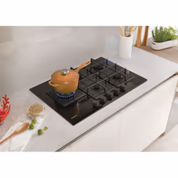 Rosieres RVG7WL4WC5B Noir Intégré 74.5 cm Gaz 5 zone(s) - Vue supplémentaire 4