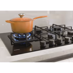 Rosieres RVG7WL4WC5B Noir Intégré 74.5 cm Gaz 5 zone(s) - Vue supplémentaire 5