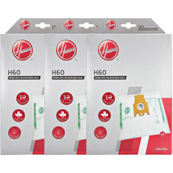 Hoover - Lot de 3 paquets de 4 sacs H60 microfibres pour aspirateurs 35602584