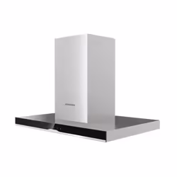 Rosieres RTSI9CBK5XWIFI Îlot Noir, Acier inoxydable 618 m³/h A