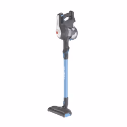Hoover HF122DPT 011, Aspirateur balai, Sans sac, Bleu, Titane, 0,9 L, Caoutchouc, Sec