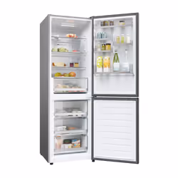 Haier 2D 60 Serie 1 H1DWDNPK186 réfrigérateur-congélateur Pose libre 341 L D Argent - Vue supplémentaire 16