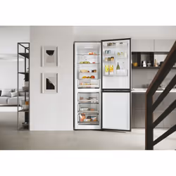 Haier 2D 60 Serie 1 H1DWDNPK186 réfrigérateur-congélateur Pose libre 341 L D Argent - Vue supplémentaire 18