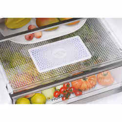 Haier 2D 60 Serie 1 H1DWDNPK186 réfrigérateur-congélateur Pose libre 341 L D Argent - Vue supplémentaire 5