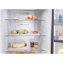 Haier 2D 60 Serie 1 H1DWDNPK186 réfrigérateur-congélateur Pose libre 341 L D Argent - Vue supplémentaire 6