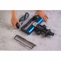 Hoover HF910P 011 Batterie Sec EPA Sans sac 0,7 L 350 W Bleu, Gris - Vue supplémentaire 59