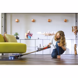 Hoover HF910H 011 Aspirateur balai Batterie Sec EPA Sans sac 0,7 L 350 W Rouge, Titane 4 Ah - Vue supplémentaire 25